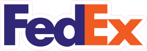 Fedex logo sticker - sticker,