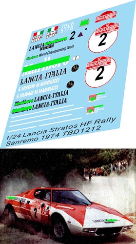 Decals for lancia - for,