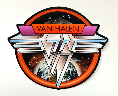 Van halen adesivo - van,
