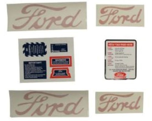 Ford 8n5052dp set decalcomanie - ford,