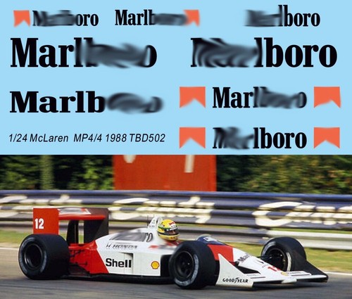 Decals per mclaren - ,