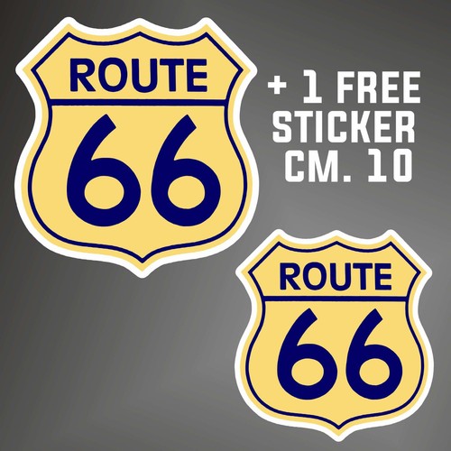 Adesivo route sticker decal - route, 66