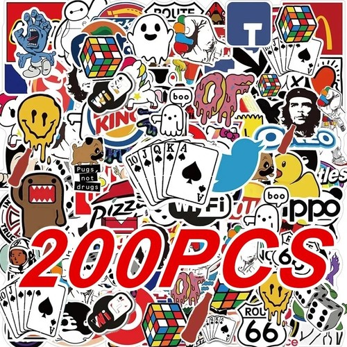 Lotto 200 decalcomanie bagagli - 200,