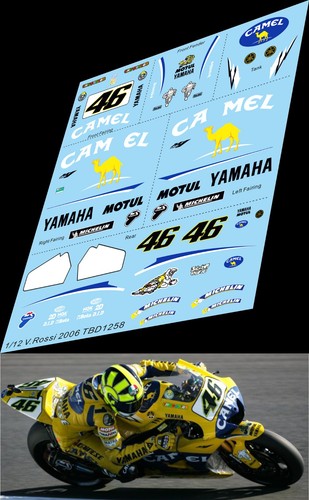 Decals per yamaha yzr m1 - yamaha,