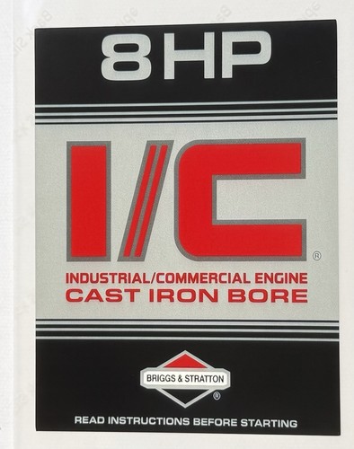 Adesivo decalcomania rasaerba