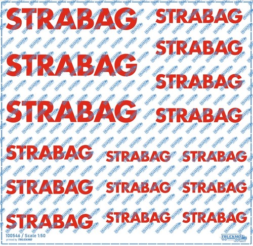Truckmo decalcomanie strabag - truckmo,