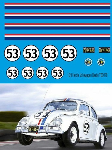 Decals per herbie - decals,