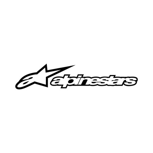 Pegatina alpinestars vinilo - alpinestars,