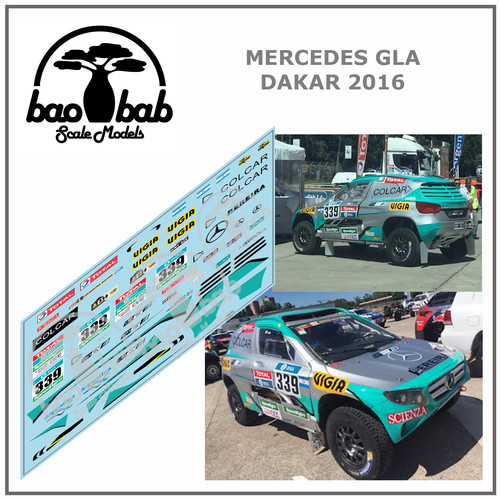 Calcas mercedes gla dakar - calcas,