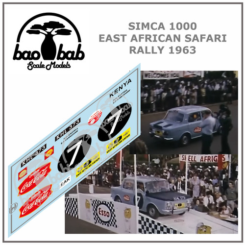 Calcas simca 1000 east - calcas, 1/43
