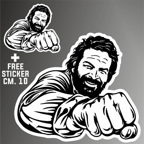 Adesivo bud spencer terence - bud,