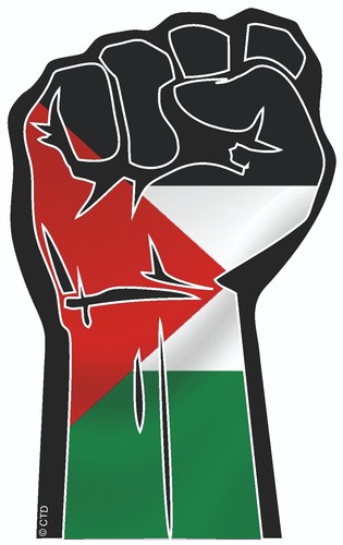 Pugno solidarietà - di,