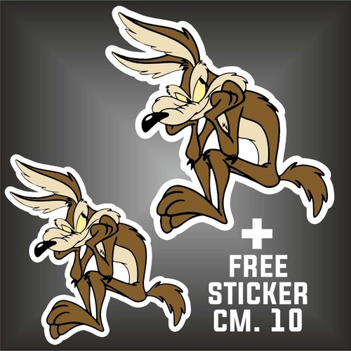 Adesivo willy coyote - willy,