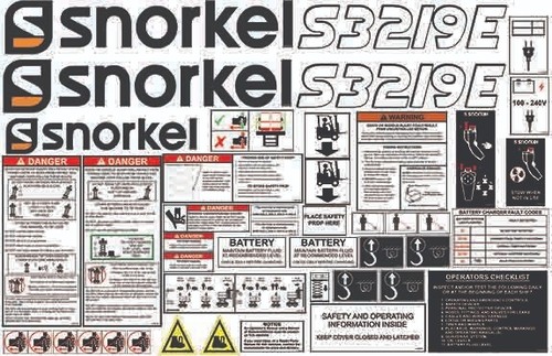 Snorkel s3219e set completo - snorkel,