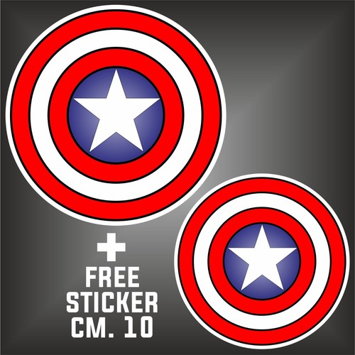 Adesivo capitan america - capitan,