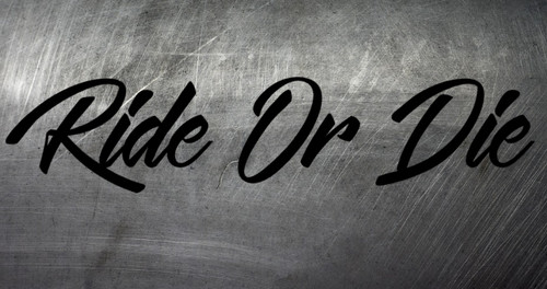 Adesivo ride die - adesivo, or
